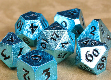 Gamers Guild AZ Die Hard RPG Dice Set - Glacial Requiem (7 Dice Set) Die Hard