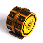 Gamers Guild AZ Die Hard V2 LifeLink Counter - Battleworn Gold Die Hard