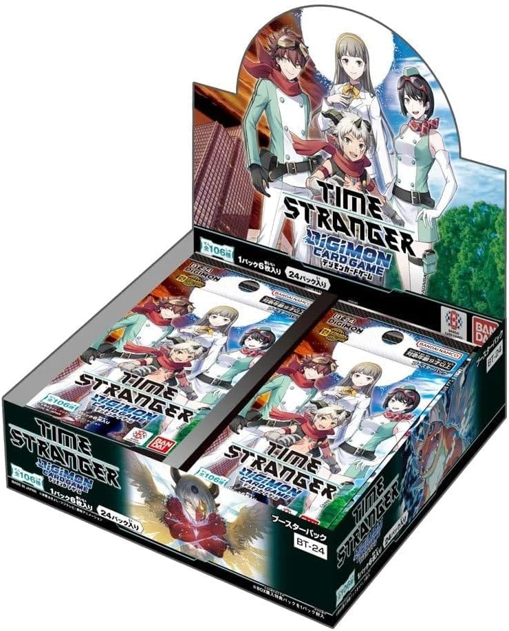 Digimon BT-24 Time Stranger Booster Box Digimon BT-24 Time Stranger Booster Box