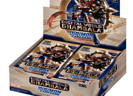 Gamers Guild AZ Digimon Digimon Card Game: [EX-12] Extra Booster - Digital World Shambala Booster Display GTS
