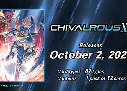Gamers Guild AZ Digimon Digimon Card Game: [EX13] Chivalrous XIII - Display Box (Pre-Order) GTS