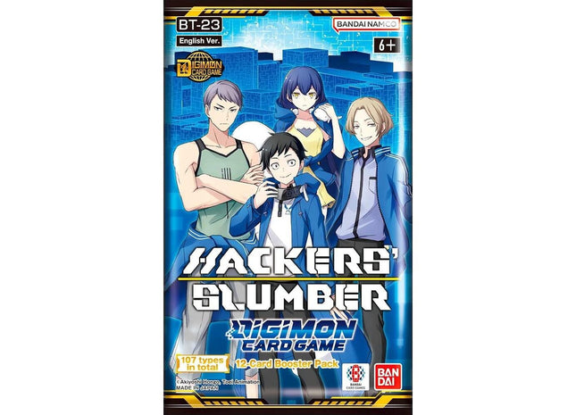 Gamers Guild AZ Digimon Digimon Card Game: Hackers' Slumber Booster Pack GTS
