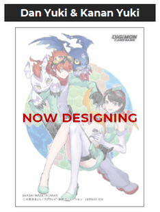 Gamers Guild AZ Digimon Digimon Card Game: Official Sleeves 03 - Dan Yuki & Kanan Yuki (Pre-Order) GTS