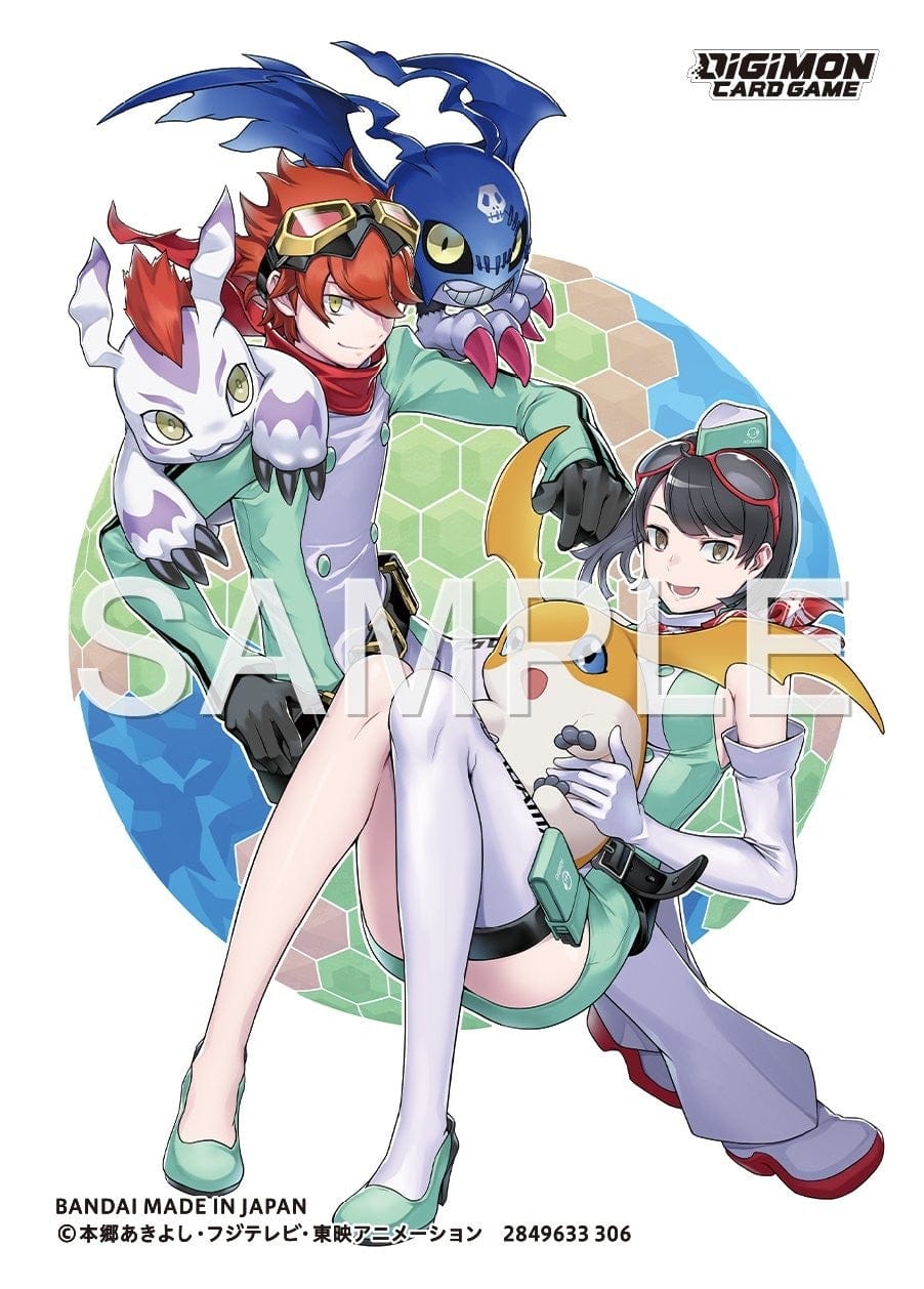 digimon card game official sleeves One design commemorates the 5th Anniversary of the Digimon Card Game Digimon Card Game: Official Sleeves