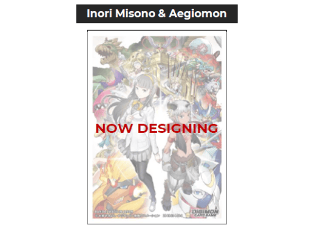 Gamers Guild AZ Digimon Digimon Card Game: Official Sleeves 03 - Inori Misono & Aegiomon (Pre-Order) GTS