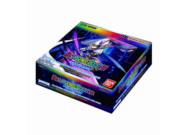 Gamers Guild AZ Digimon Digimon Card Game: Resurgence Booster Display [RB01] GTS