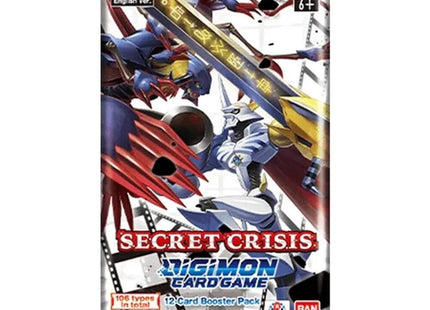 Gamers Guild AZ Digimon Digimon Card Game: Secret Crisis [BT17] Booster Pack Discontinue