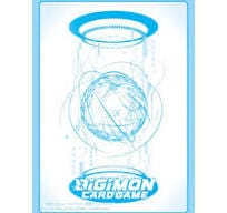 Gamers Guild AZ Digimon Digimon Card Game Sleeves: White Blue GTS