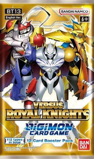 Gamers Guild AZ Digimon Digimon Verses Royal Knight [BT13] Booster Pack GTS