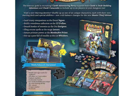 Gamers Guild AZ Dire Wolf Digital Clank! Adventuring Party: Master Thief Edition (Pre-Order) GTS