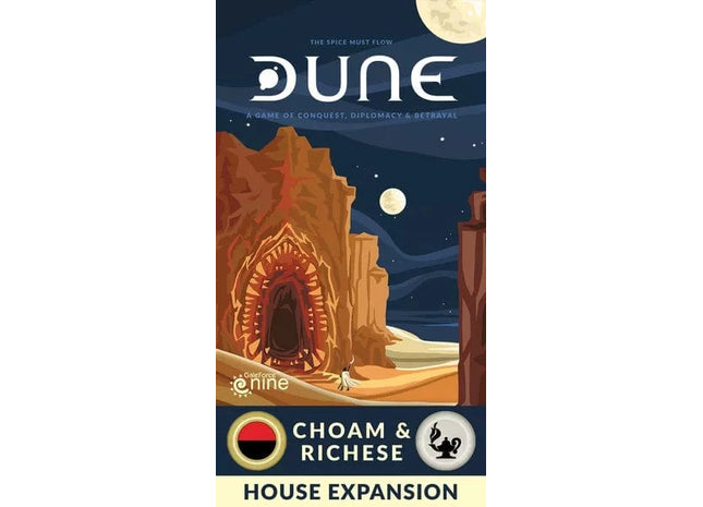 Gamers Guild AZ Dire Wolf Digital Dune Board Game: Choam and Richese Expansion Battlefront Group