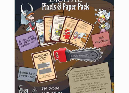 Gamers Guild AZ Dire Wolf Digital Munchkin Digital: Pixels And Paper Pack (Pre-Order) GTS