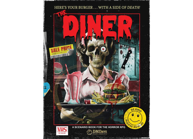 Gamers Guild AZ DMDave Horror RPG: The Diner Scenario (Pre-Order) AGD