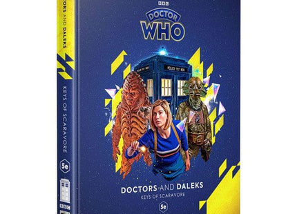 Gamers Guild AZ Doctor Who RPG D&D 5E: Doctors and Daleks: The Keys of Scaravore ACD Distribution