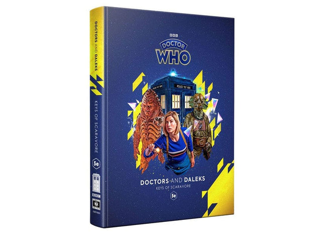 Gamers Guild AZ Doctor Who RPG D&D 5E: Doctors and Daleks: The Keys of Scaravore ACD Distribution