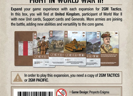 Gamers Guild AZ Draco Ideas 2GM United Kingdom Expansion (Pre-Order) Quartermaster Direct