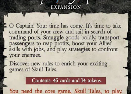 Gamers Guild AZ Draco Ideas Skull Tales: O Captain! My Captain! (Pre-Order) Quartermaster Direct