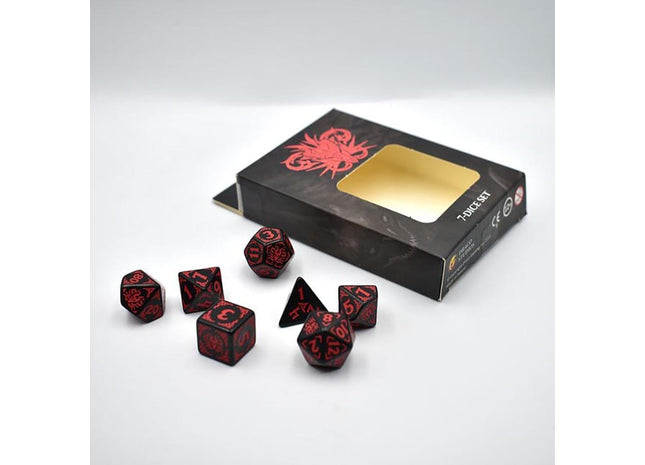 Gamers Guild AZ Draco Studios Dragons of the Red Moon: Dice Set (Pre-Order) GTS