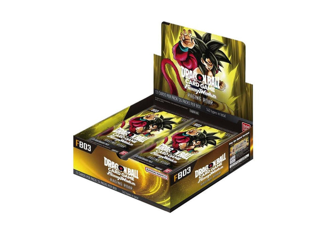 Gamers Guild AZ Dragon Ball Super TCG Dragon Ball Super TCG: Fusion World 03 Booster Display Raging Roar [FB03] Discontinue