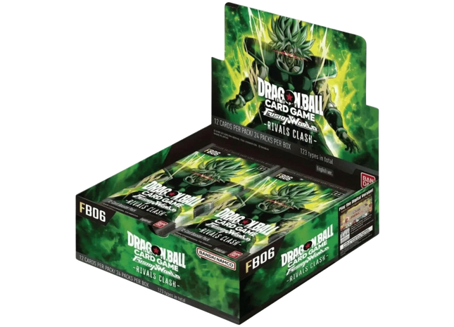 dragon ball super card game fusion world fb06 Dragon Ball Super TCG: Fusion World 06 Booster Display Rivals Clash [F – Gamers Guild AZ