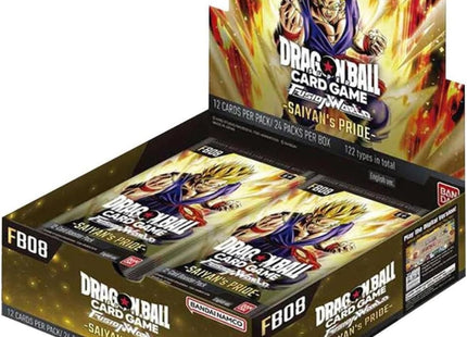Gamers Guild AZ Dragon Ball Super TCG Dragon Ball Super TCG: Fusion World 08 Booster Display Saiyan’s Pride [FB08] AGD
