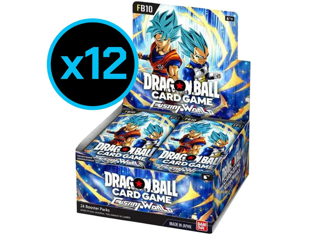 Gamers Guild AZ Dragon Ball Super TCG Dragon Ball Super TCG: Fusion World 10 Booster Case - Cross Force [FB10] (Pre-Order) AGD