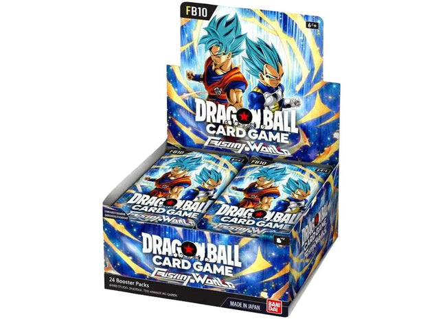 Dragon Ball Super TCG: Fusion World 10 Booster Display