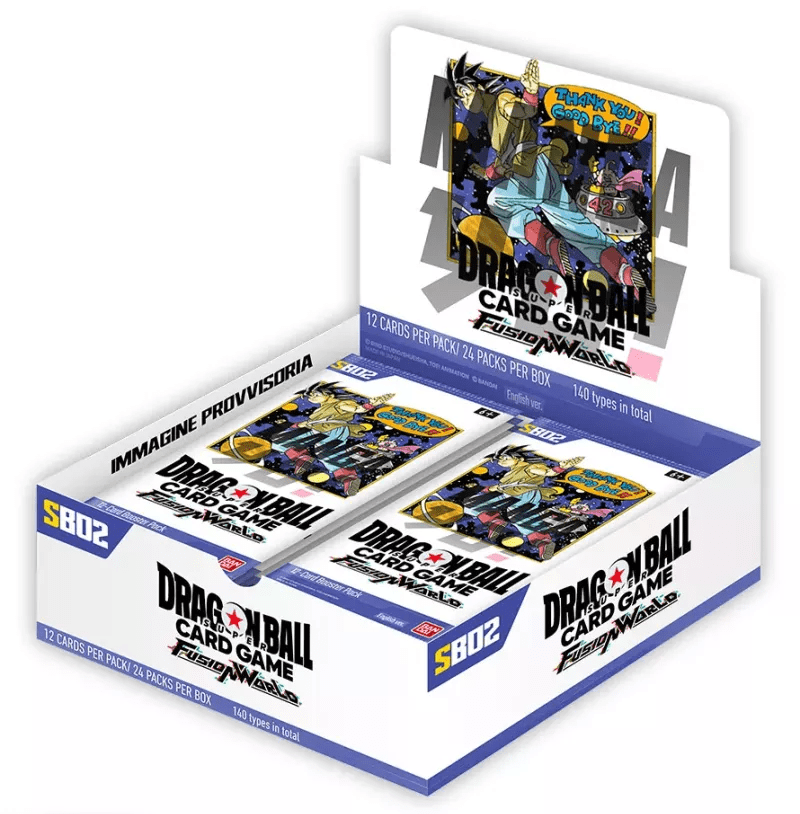 フュージョンワールド　MANGA BOOSTER 01 2BOX Fusion World Manga Booster 01 Booster Pack (SB01) – All-Foil