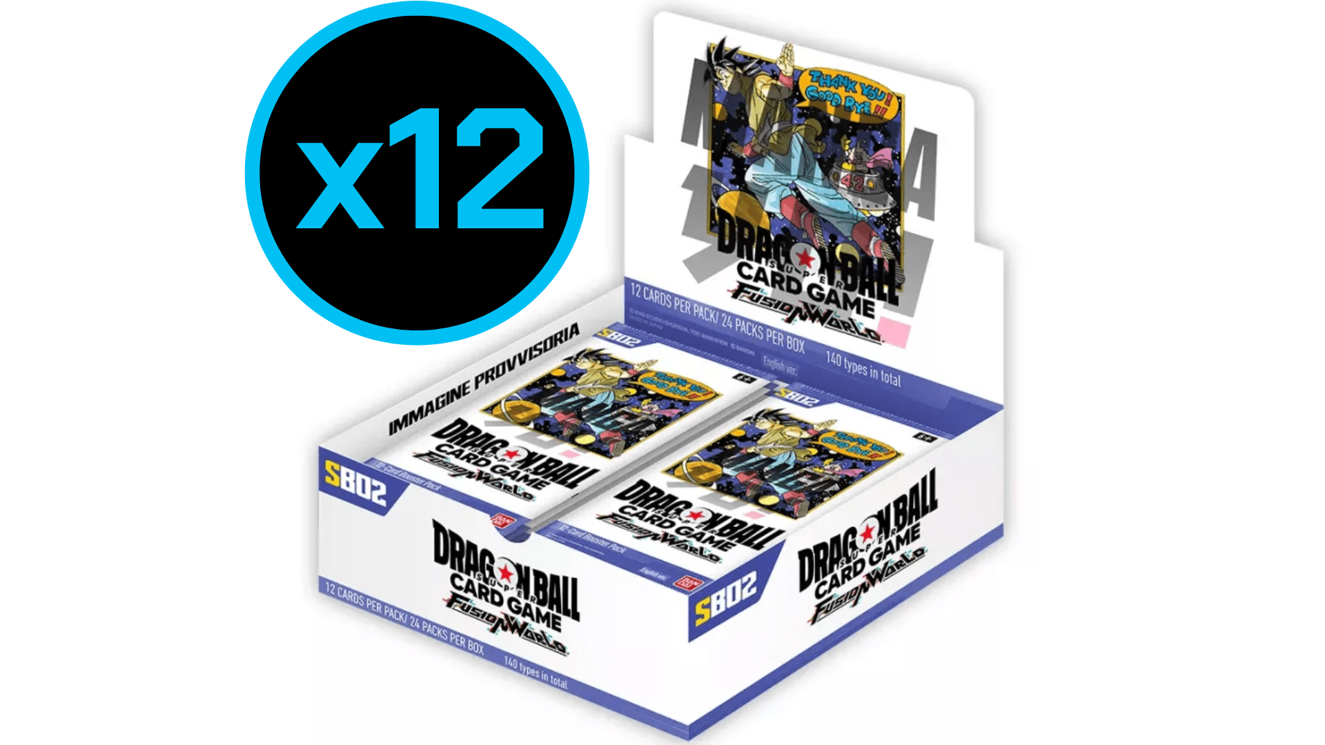 Dragon Ball Super TCG: Fusion World Manga Booster Display