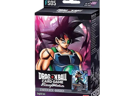 Gamers Guild AZ Dragon Ball Super TCG Dragon Ball Super TCG: Fusion World: Starter Deck 05 - Bardock [FS05] Discontinue