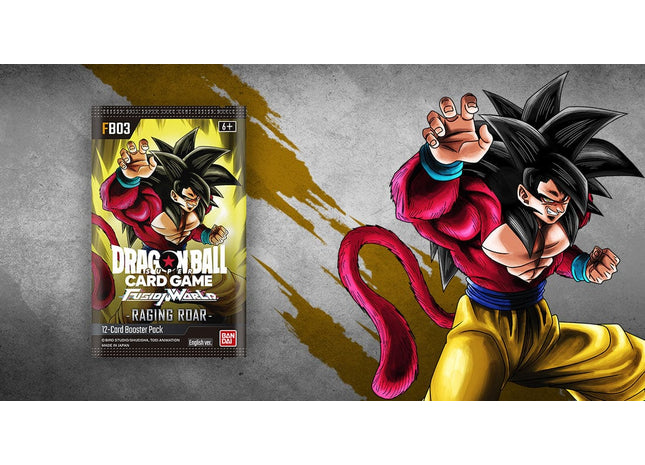 Gamers Guild AZ Dragon Ball Super TCG Dragon Ball Super TCG: Raging Roar Booster Pack [FB03] Booster Pack