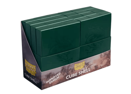 Gamers Guild AZ Dragon Shield Dragon Shield: Boxes - Cube Shell Forest Green Southern Hobby
