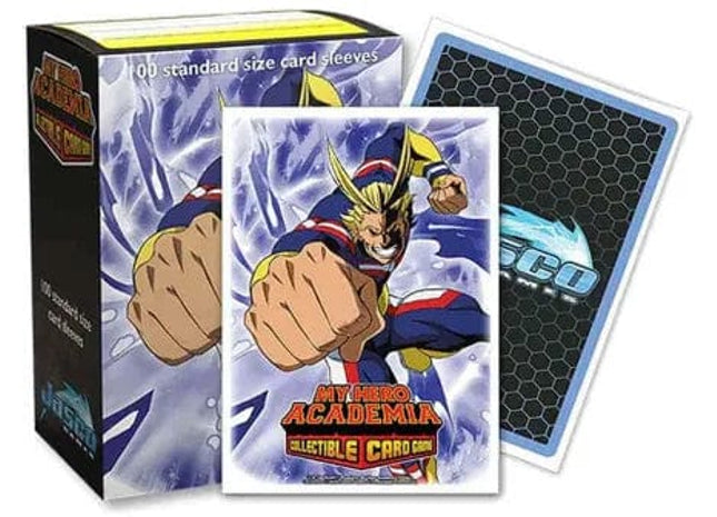 Gamers Guild AZ Dragon Shield Dragon Shield: Brushed Art - My Hero Academia All Might Punch Southern Hobby