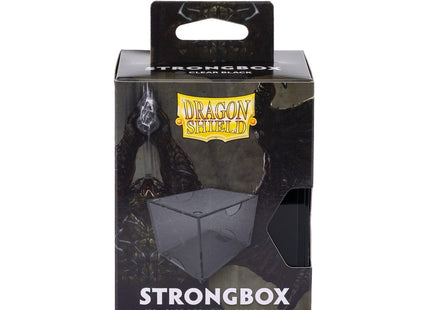 Gamers Guild AZ Dragon Shield Dragon Shield Card Deck Box: Strongbox - Black (Pre-Order) Southern Hobby