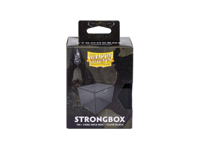 Gamers Guild AZ Dragon Shield Dragon Shield Card Deck Box: Strongbox - Black (Pre-Order) Southern Hobby