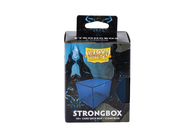 Gamers Guild AZ Dragon Shield Dragon Shield Card Deck Box: Strongbox - Blue (Pre-Order) Southern Hobby