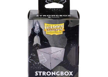 Gamers Guild AZ Dragon Shield Dragon Shield Card Deck Box: Strongbox - Clear (Pre-Order) Southern Hobby