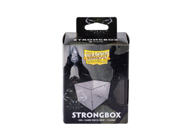Gamers Guild AZ Dragon Shield Dragon Shield Card Deck Box: Strongbox - Clear (Pre-Order) Southern Hobby