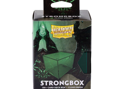 Gamers Guild AZ Dragon Shield Dragon Shield Card Deck Box: Strongbox - Green (Pre-Order) Southern Hobby