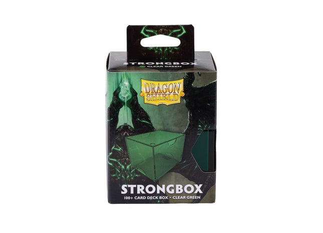 Gamers Guild AZ Dragon Shield Dragon Shield Card Deck Box: Strongbox - Green (Pre-Order) Southern Hobby