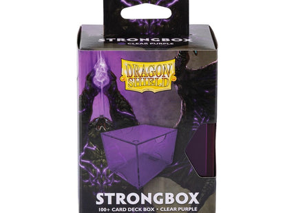 Gamers Guild AZ Dragon Shield Dragon Shield Card Deck Box: Strongbox - Purple (Pre-Order) Southern Hobby