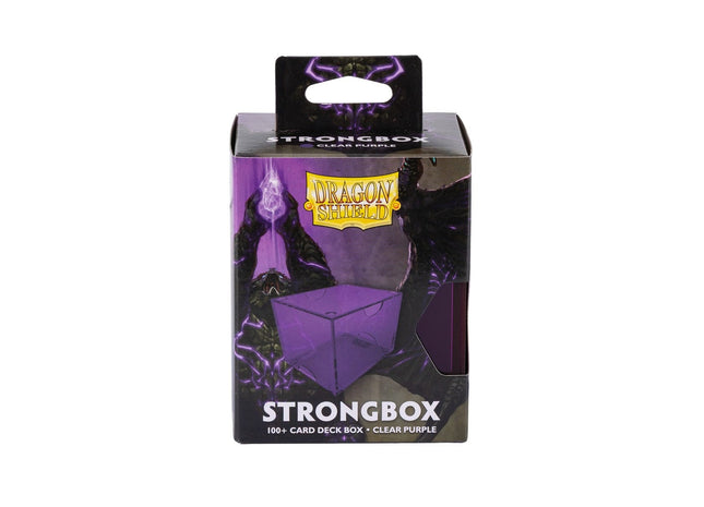 Gamers Guild AZ Dragon Shield Dragon Shield Card Deck Box: Strongbox - Purple (Pre-Order) Southern Hobby