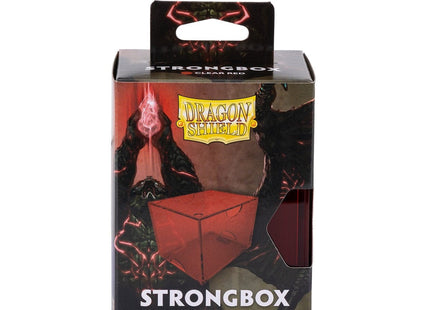Gamers Guild AZ Dragon Shield Dragon Shield Card Deck Box: Strongbox - Red (Pre-Order) Southern Hobby