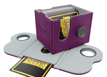 Gamers Guild AZ Dragon Shield Dragon Shield Dragon Lock System: Deck Box 100+ - Purple & Frost (Pre-Order) Southern Hobby