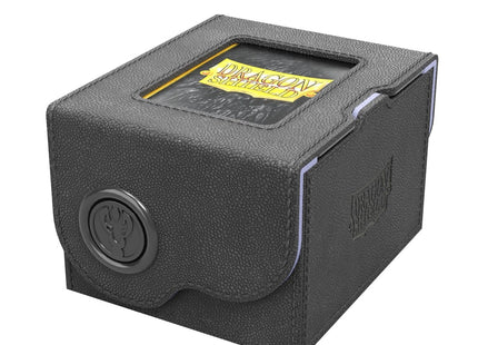 Gamers Guild AZ Dragon Shield Dragon Shield Dragon Lock System: Deck Box 150+ - Black & Lilac (Pre-Order) Southern Hobby
