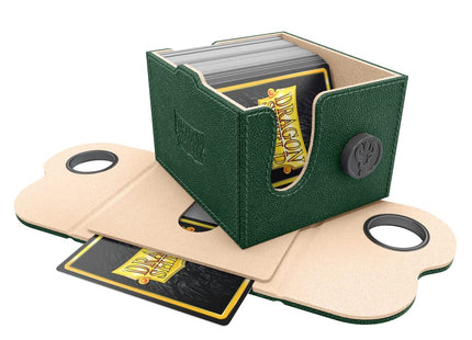 Gamers Guild AZ Dragon Shield Dragon Shield Dragon Lock System: Deck Box 150+ - Green & Sand (Pre-Order) Southern Hobby
