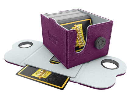 Gamers Guild AZ Dragon Shield Dragon Shield Dragon Lock System: Deck Box 150+ - Purple & Frost (Pre-Order) Southern Hobby