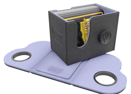 Gamers Guild AZ Dragon Shield Dragon Shield Dragon Lock System: Deck Box 80+ - Black & Lilac (Pre-Order) Southern Hobby
