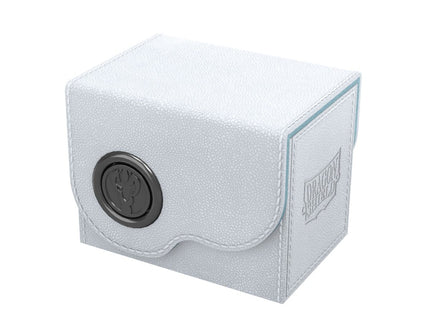 Gamers Guild AZ Dragon Shield Dragon Shield Dragon Lock System: Deck Box 80+ - White & Aqua (Pre-Order) Southern Hobby