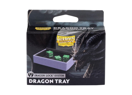 Gamers Guild AZ Dragon Shield Dragon Shield Dragon Lock System: Dragon Tray - Black & Lilac (Pre-Order) Southern Hobby